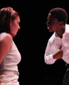 Live production photograph from the Atlanta premier of "Sally's Rape."